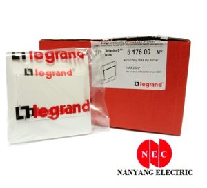 Legrand Belanko S 617600 16AX 250V 1Gang 1Way Switch (White) – Nanyang ...