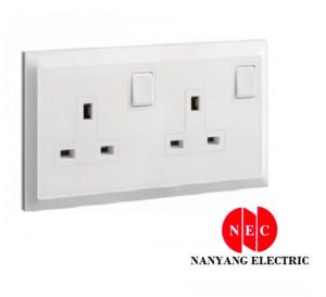 Legrand Belanko 617146 13A 250V 2Gang Switch Socket Outlet (White ...