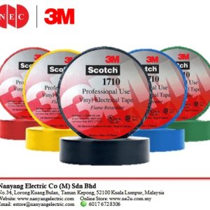 3M 1710 Vinyl Electrical Tape (10Rolls)