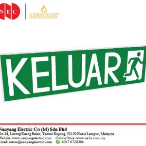 Candlelux CKS-38J LED Emergency Keluar Sign (Surface Type) (Single Sided)